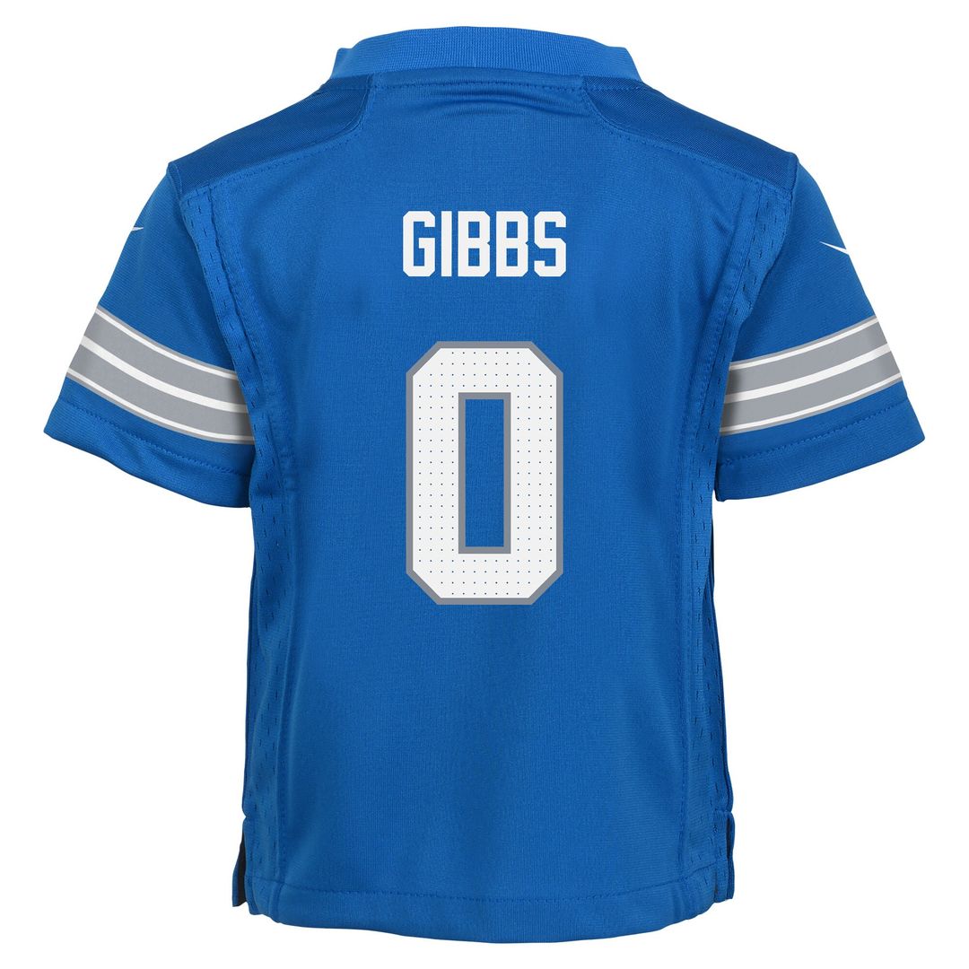 Jahmyr Gibbs Detroit Lions Nike Infant Team Player Game Jersey - Blue