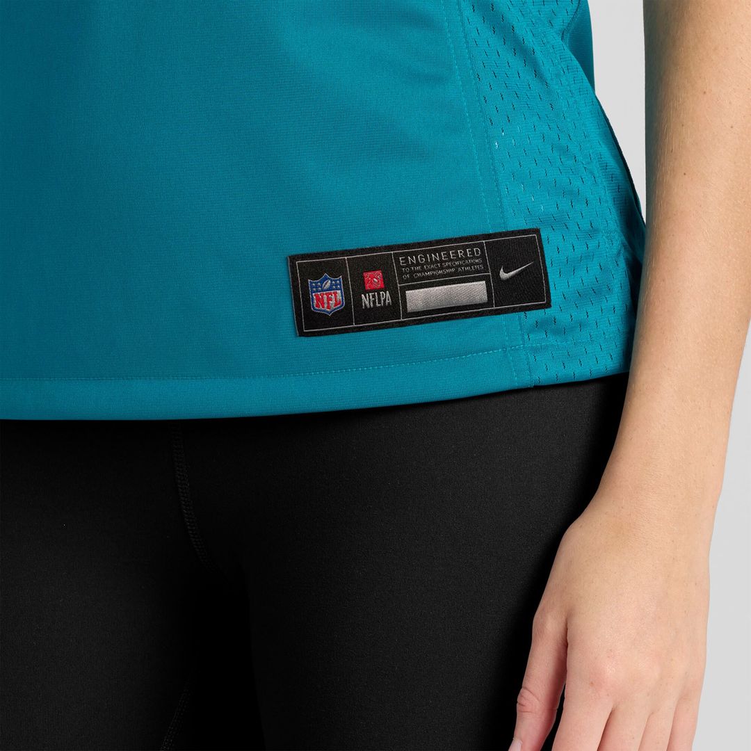 Rayuan Lane III Jacksonville Jaguars Nike Women's Team Game Jersey - Teal