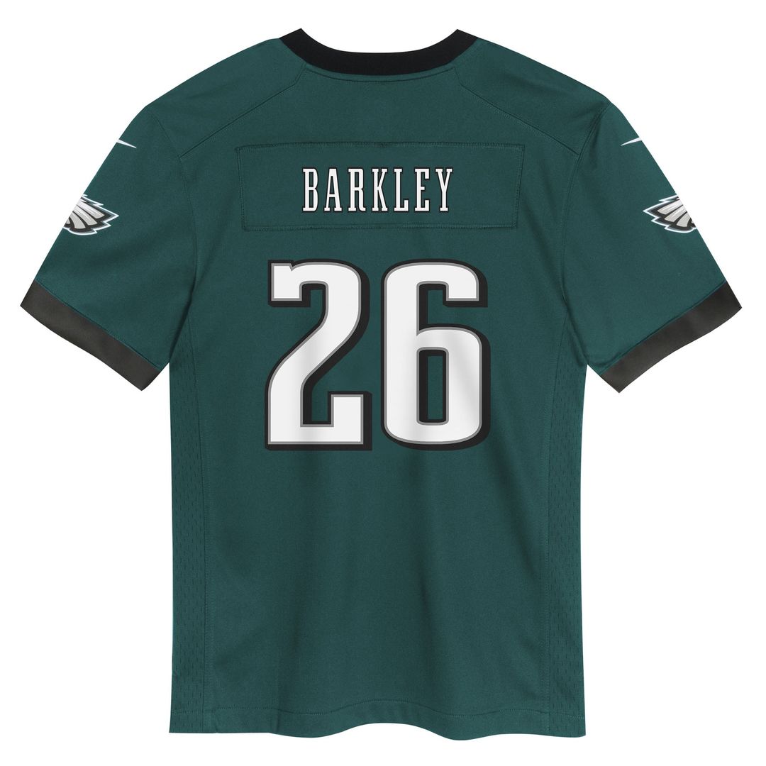 Saquon Barkley Philadelphia Eagles Nike Infant Alternate Player Game Jersey - Kelly Green