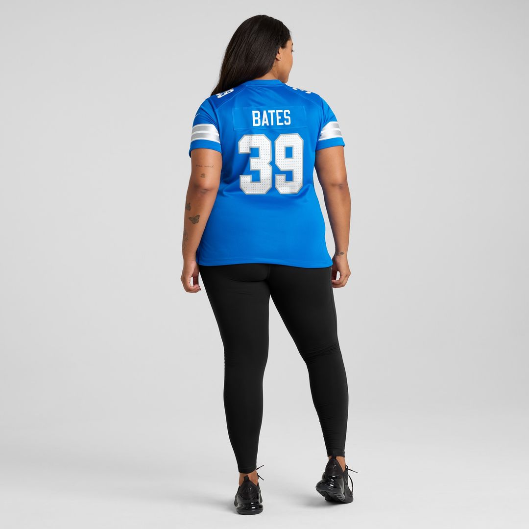 Jake Bates Detroit Lions Nike Women's Team Game Jersey - Blue