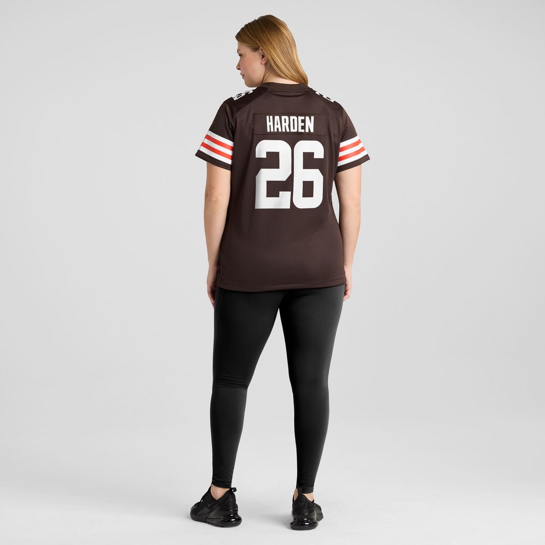 Myles Harden Cleveland Browns Nike Women's Game Jersey - Brown