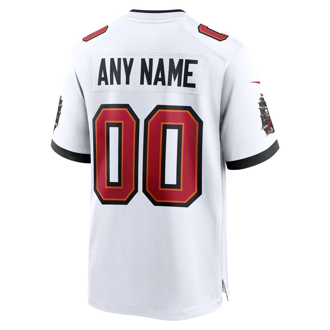 Men's Nike Red Tampa Bay Buccaneers Team Custom Game Jersey