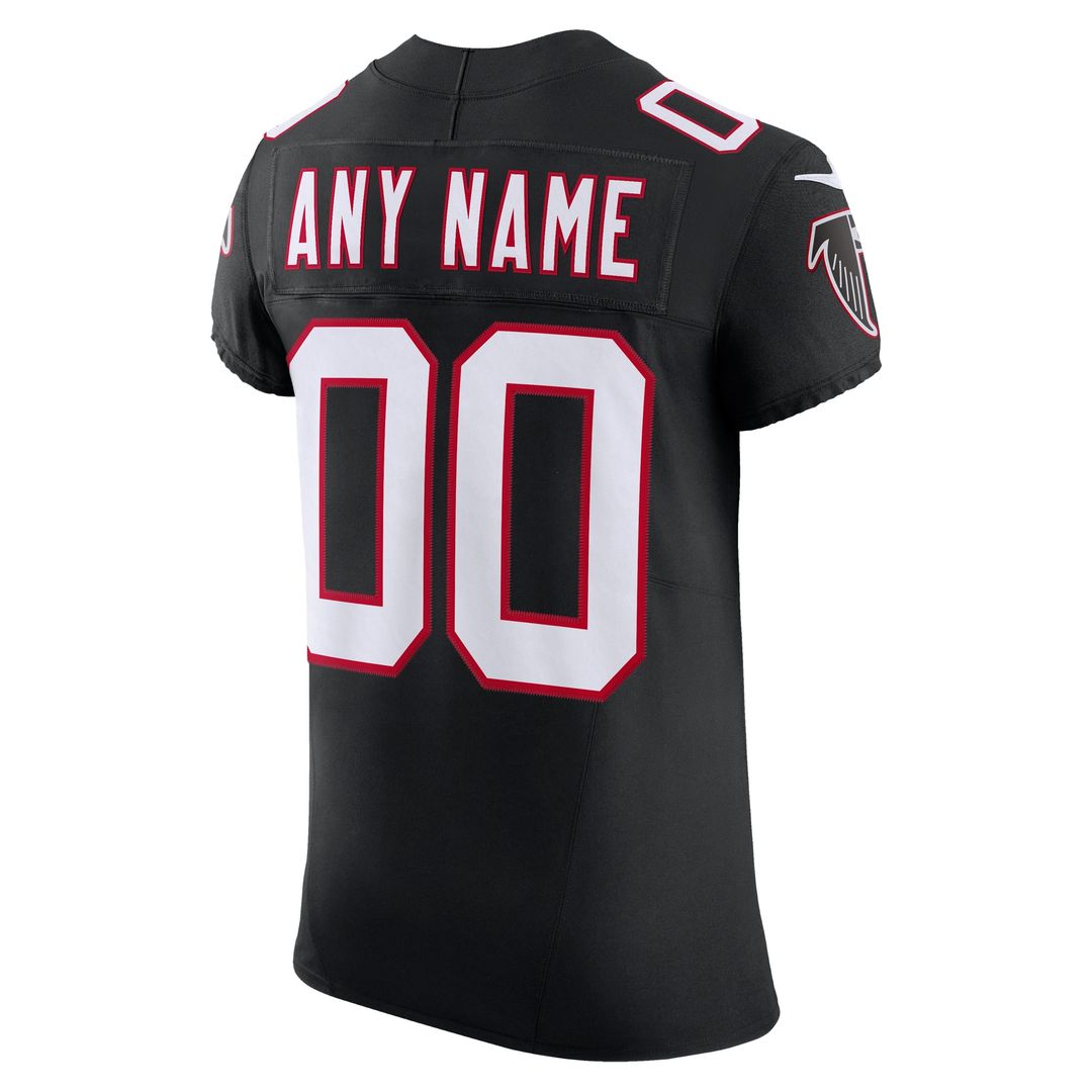 Atlanta Falcons Nike Vapor F.U.S.E. Elite Custom Jersey - Black