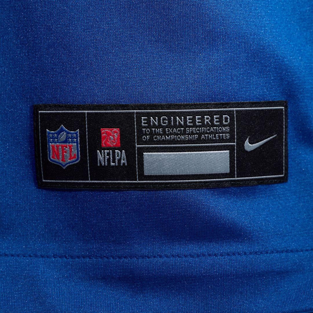 Daniel Jones Indianapolis Colts Nike Alternate 2 Indiana Nights Game Jersey - Heather Royal