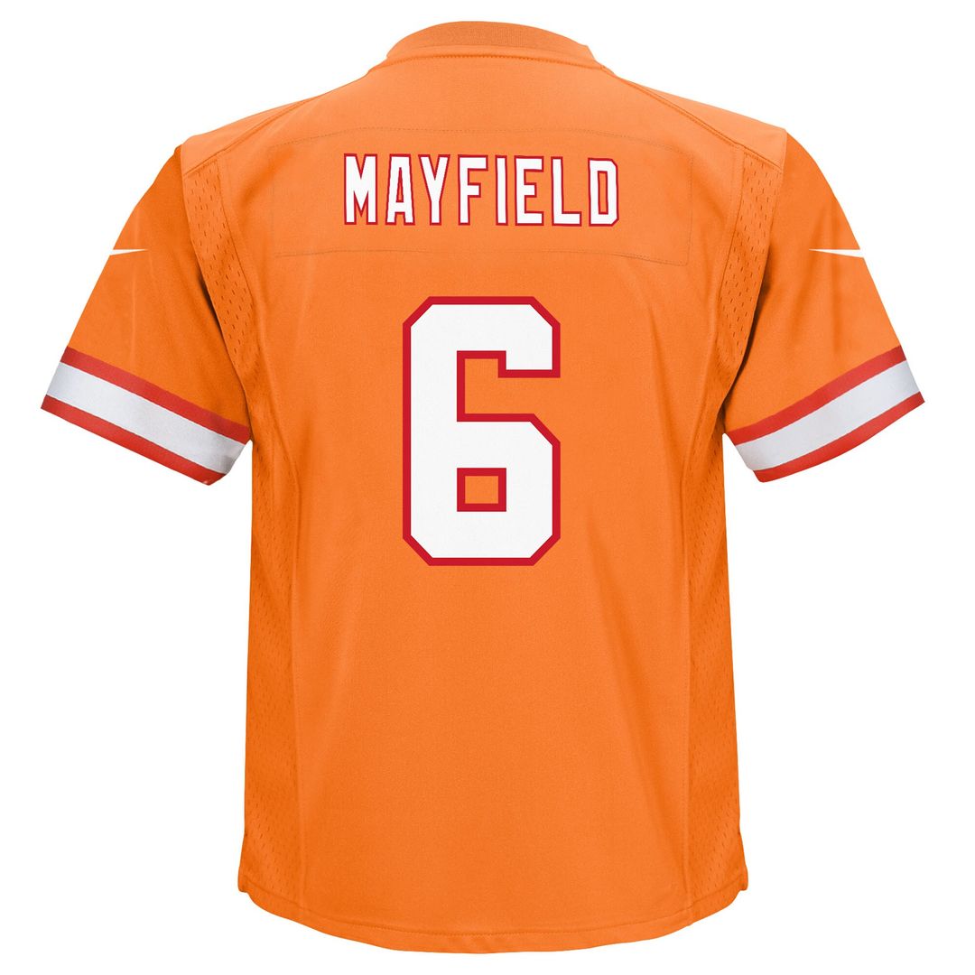 Baker Mayfield '76 Tampa Bay Buccaneers Toddler Game Jersey - White
