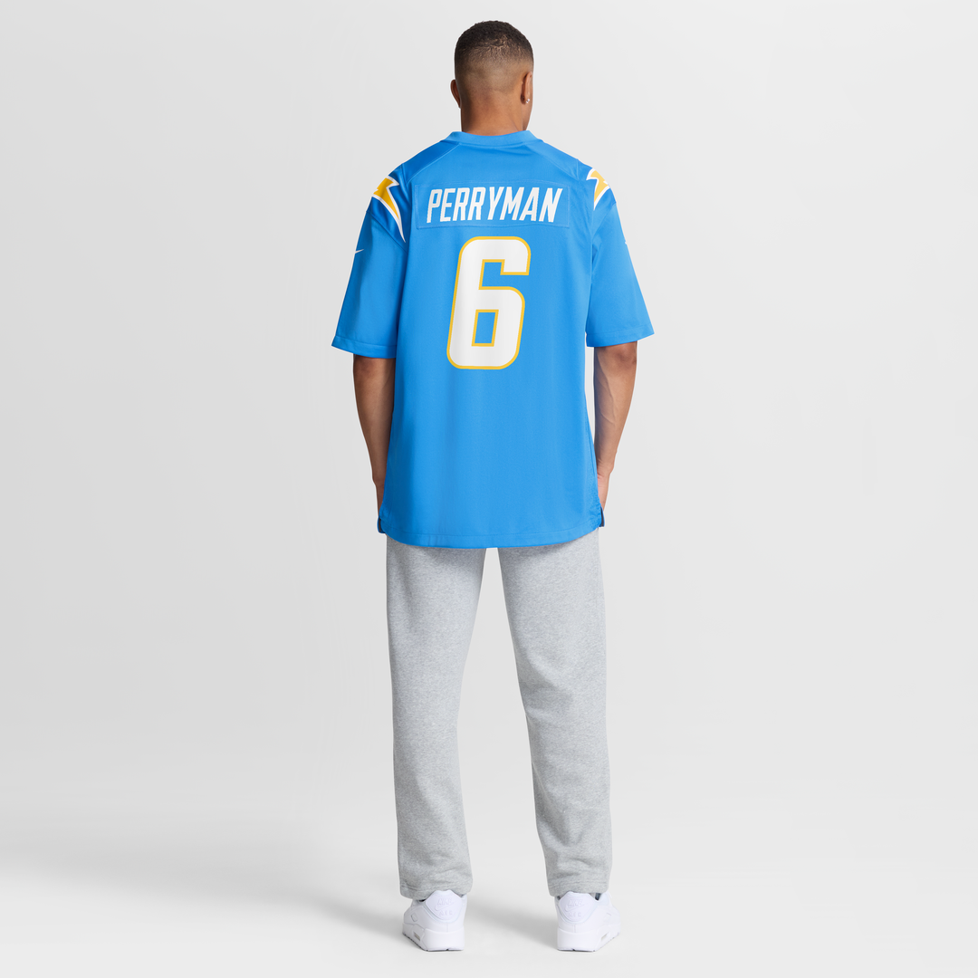 Denzel Perryman Los Angeles Chargers Nike Team Game Jersey - Powder Blue