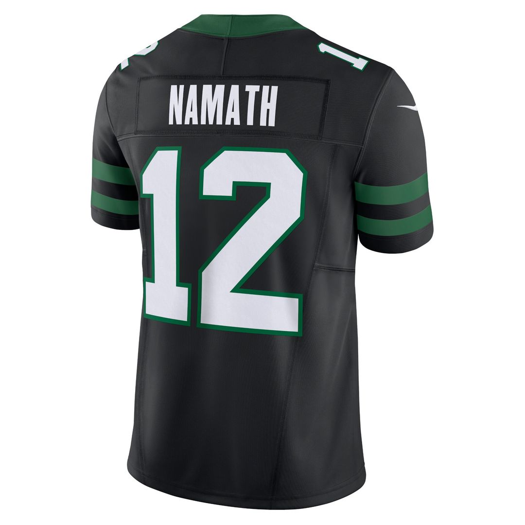 Joe Namath New York Jets Nike Vapor F.U.S.E. Limited Jersey - Legacy White