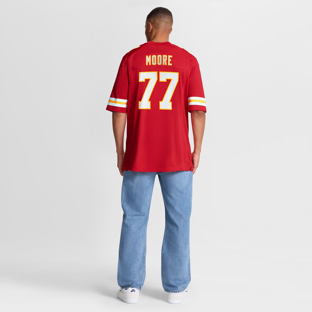 Jaylon Moore Kansas City Chiefs Nike Team Game Jersey - Red