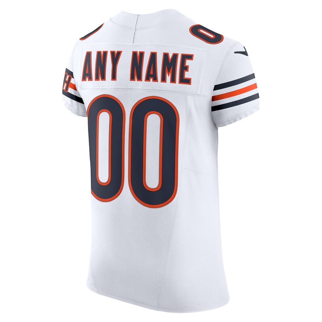Chicago Bears Nike Vapor F.U.S.E. Elite Custom Jersey - White
