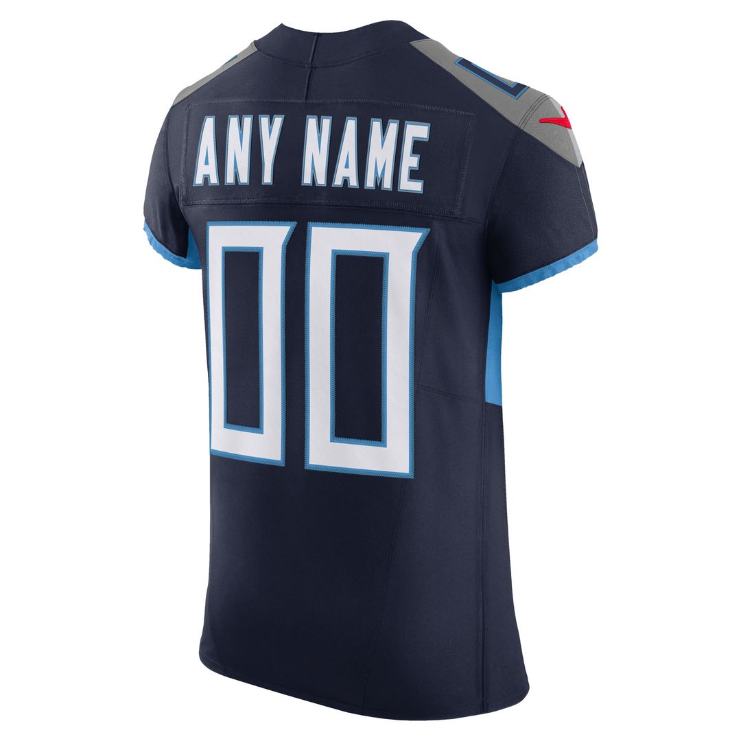 Tennessee Titans Nike Vapor F.U.S.E. Elite Custom Jersey - Navy
