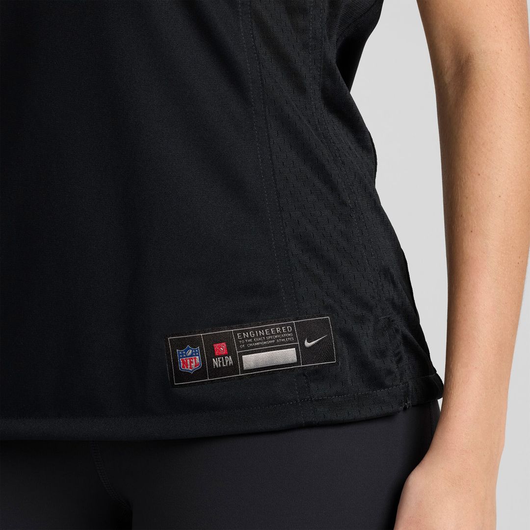 Pittsburgh Steelers Nike Women's Custom Game Jersey - Black