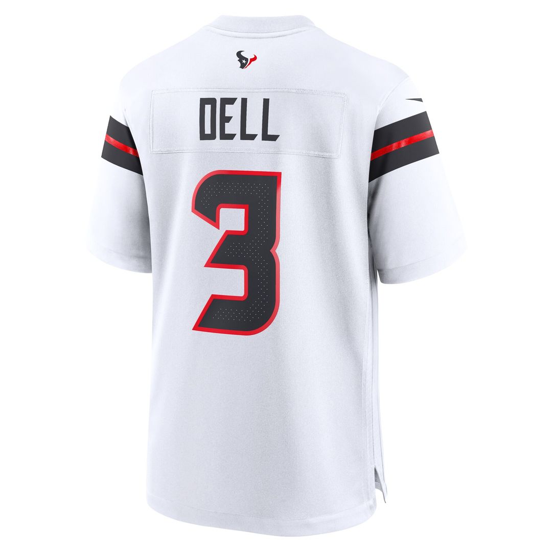 Tank Dell Houston Texans Nike Alternate Game Jersey - Red