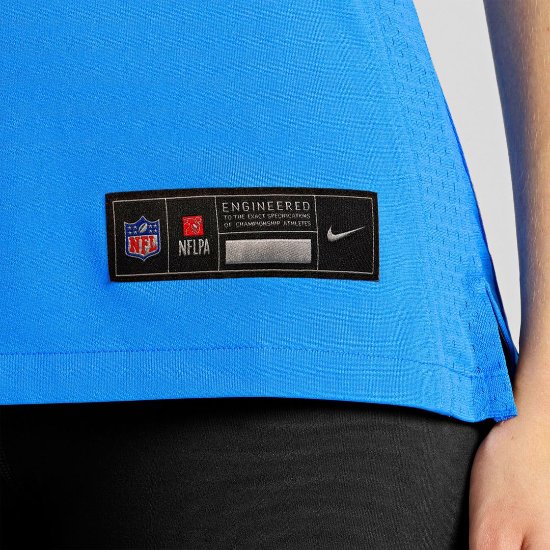 Mekhi Becton Los Angeles Chargers Nike Women's Team Game Jersey - Powder Blue