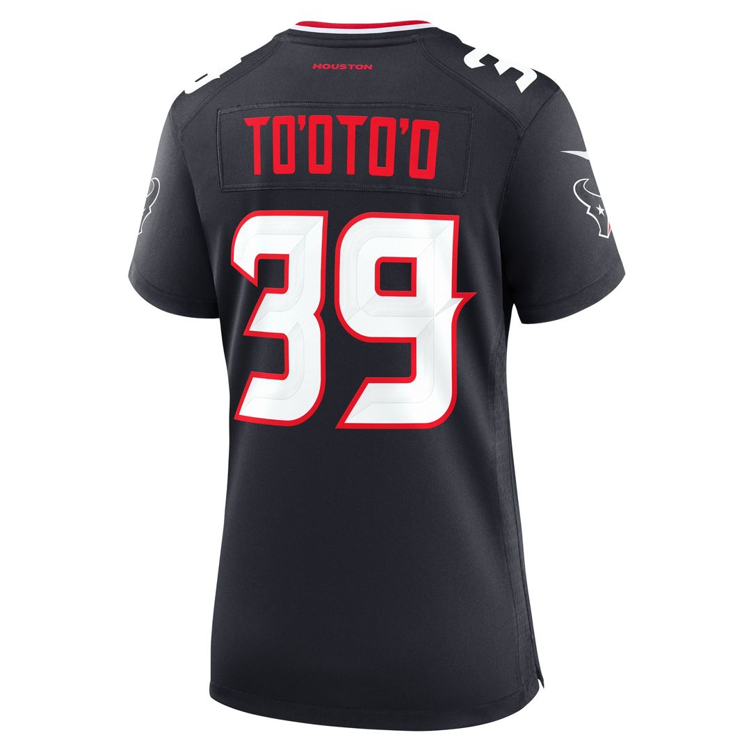 Henry To'oto'o Houston Texans Nike Women's Team Game Jersey - Navy