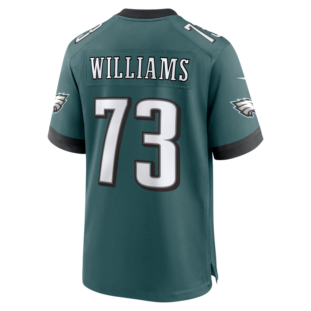 Cameron Williams Philadelphia Eagles Nike Team Game Jersey - Midnight Green