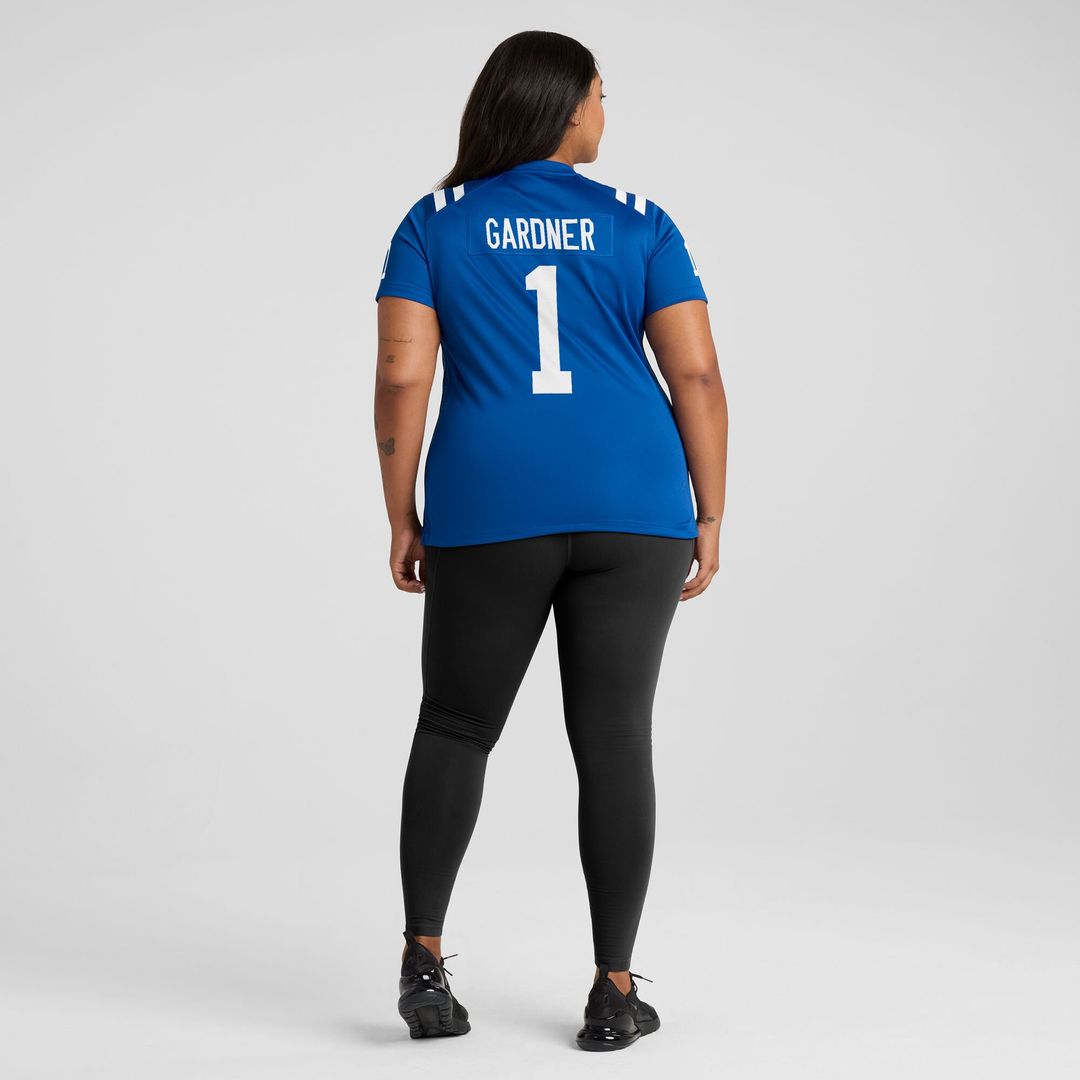 Ahmad Sauce Gardner Indianapolis Colts Nike Women's Team Game Jersey - Royal