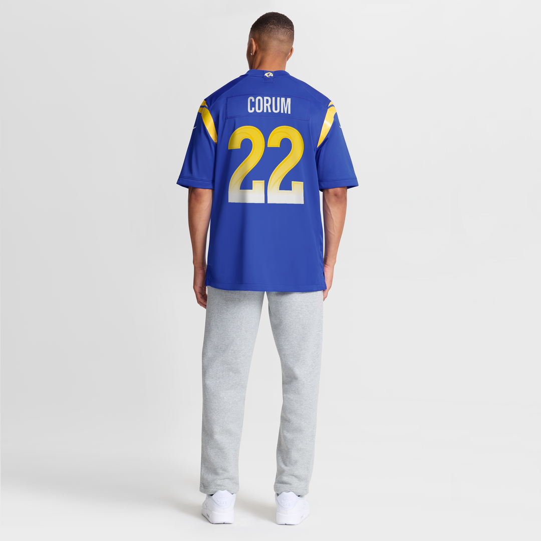 Blake Corum Los Angeles Rams Nike Game Player Jersey - Royal