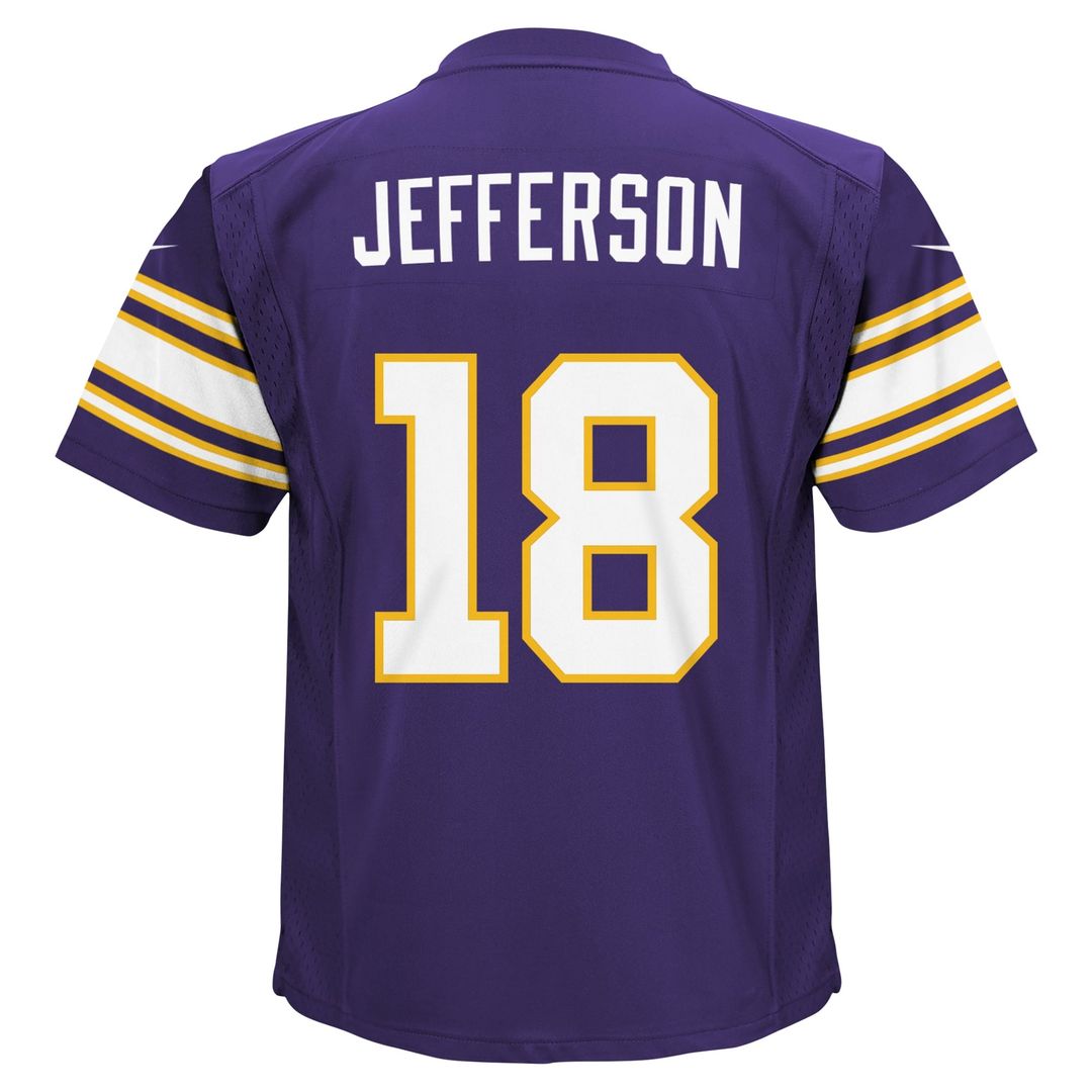 Justin Jefferson Minnesota Vikings Nike Infant Alternate Player Game Jersey - Purple