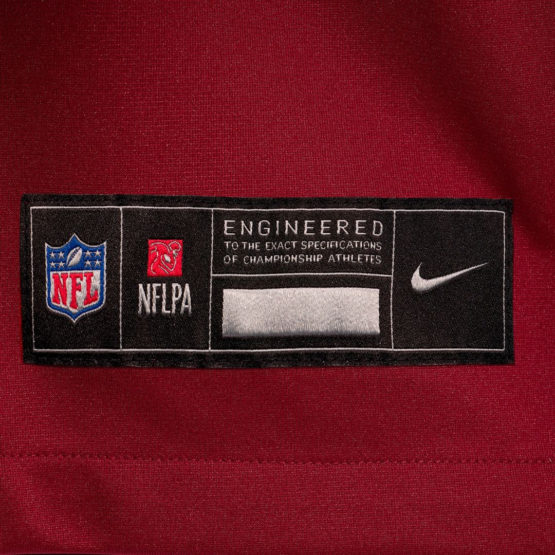 Nick Allegretti Washington Commanders Nike Game Jersey - Burgundy