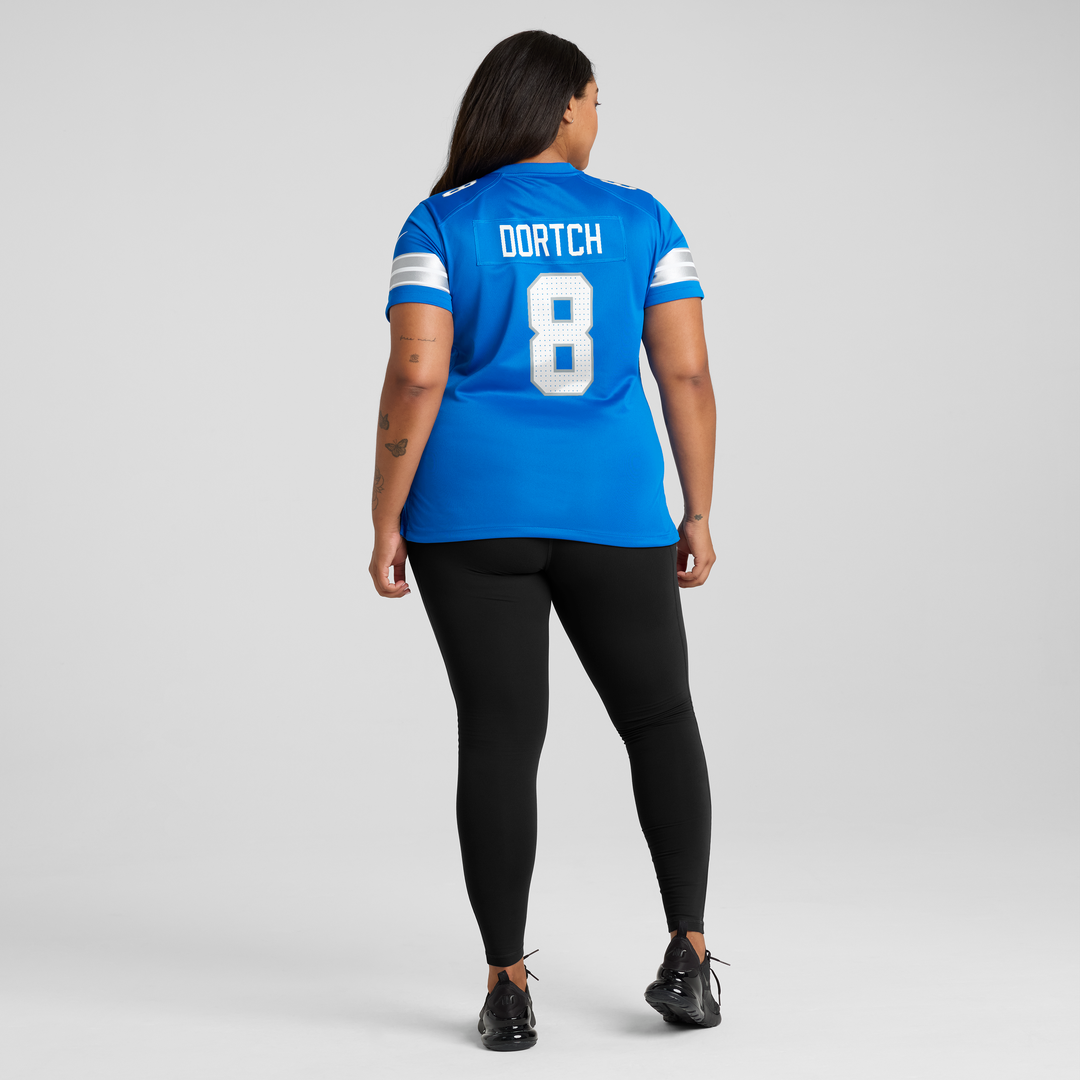 Greg Dortch Detroit Lions Nike Women's Team Game Jersey - Blue