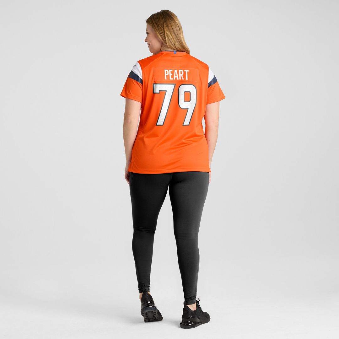 Matt Peart Denver Broncos Nike Women's Team Game Jersey - Orange