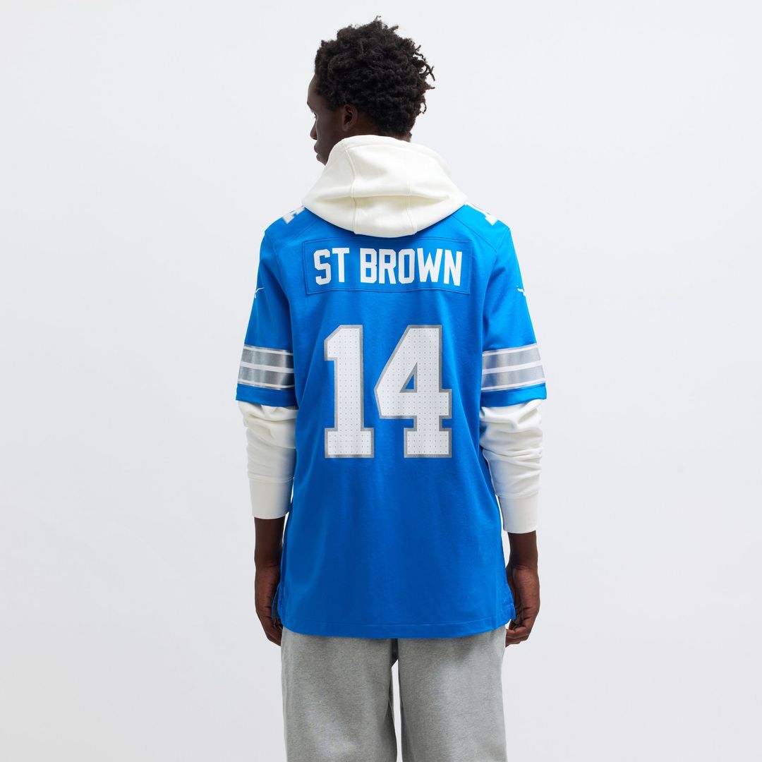 Amon-Ra St. Brown Detroit Lions Nike 2nd Alternate Game Jersey - Black