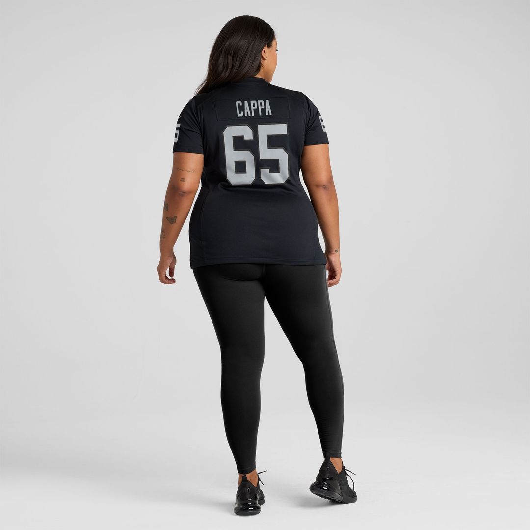 Alex Cappa Las Vegas Raiders Nike Women's Team Game Jersey -  Black