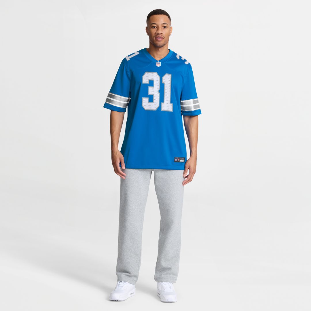 Kerby Joseph Detroit Lions Nike Alternate Game Jersey - Black