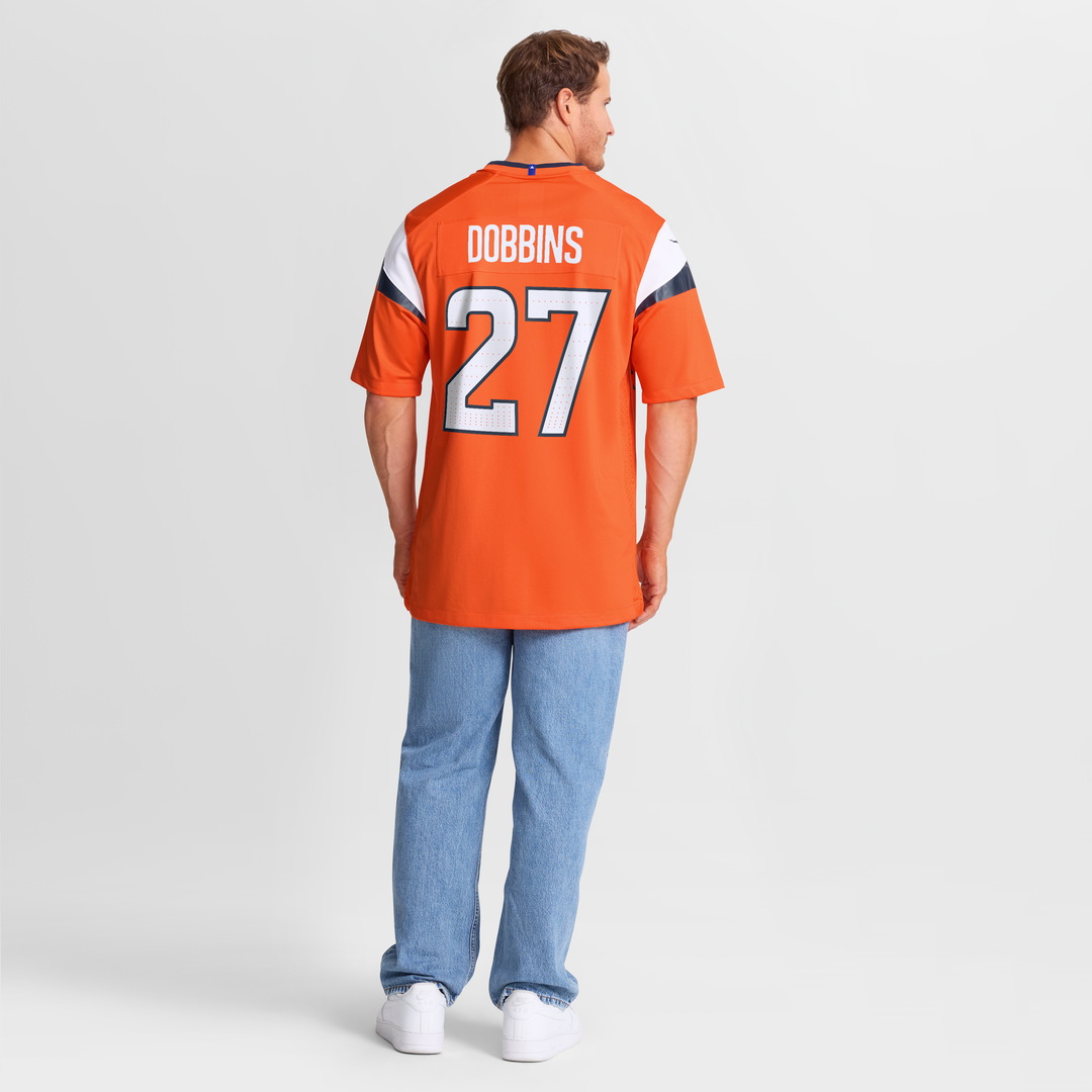 J.K. Dobbins Denver Broncos Nike Alternate Game Jersey -  Navy
