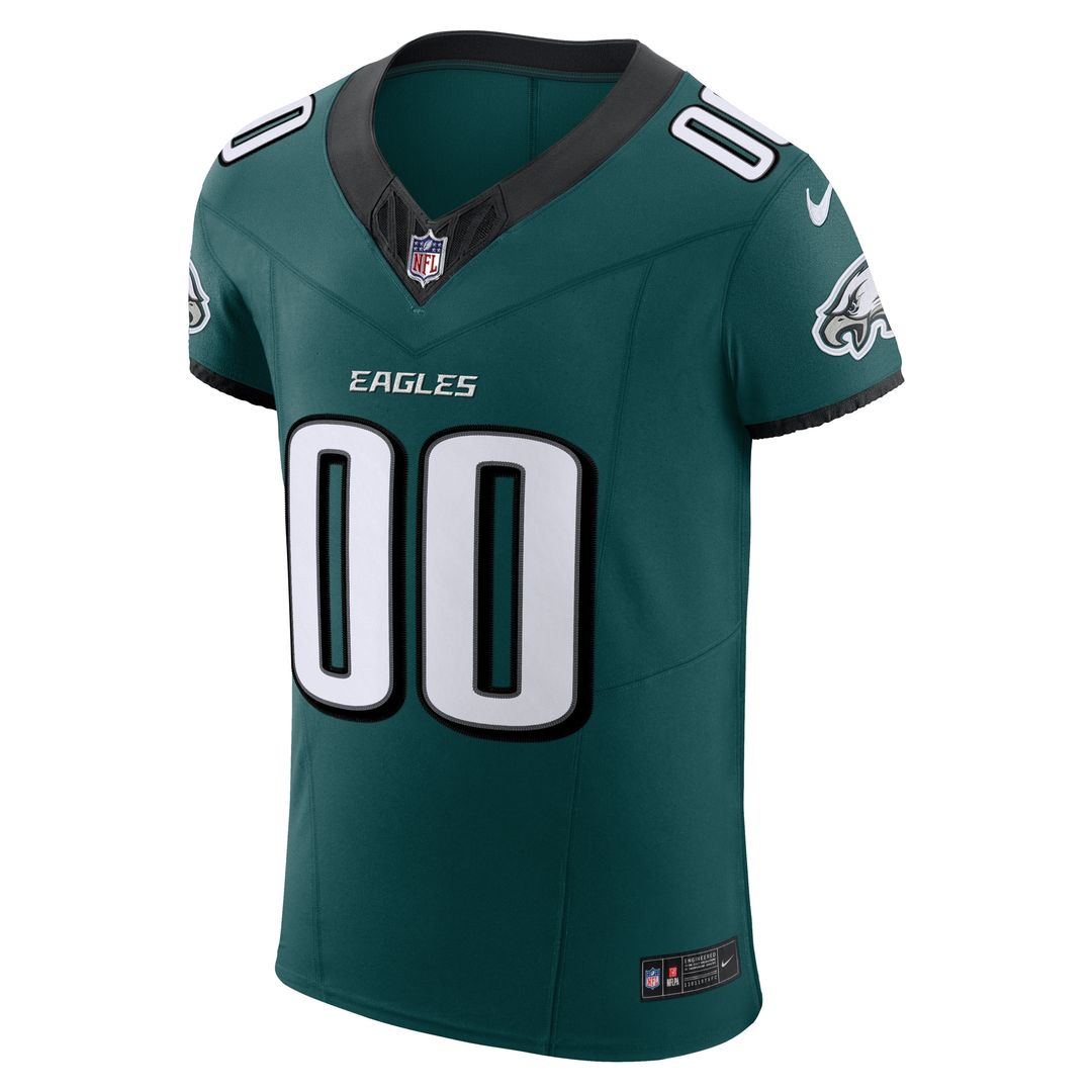 Philadelphia Eagles Nike 2nd Alternate Vapor F.U.S.E. Elite Custom Jersey - Kelly Green