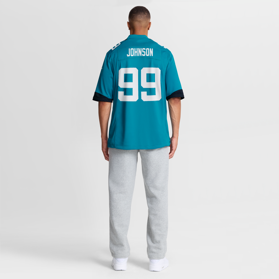 Austin Johnson Jacksonville Jaguars Nike Team Game Jersey -  Teal