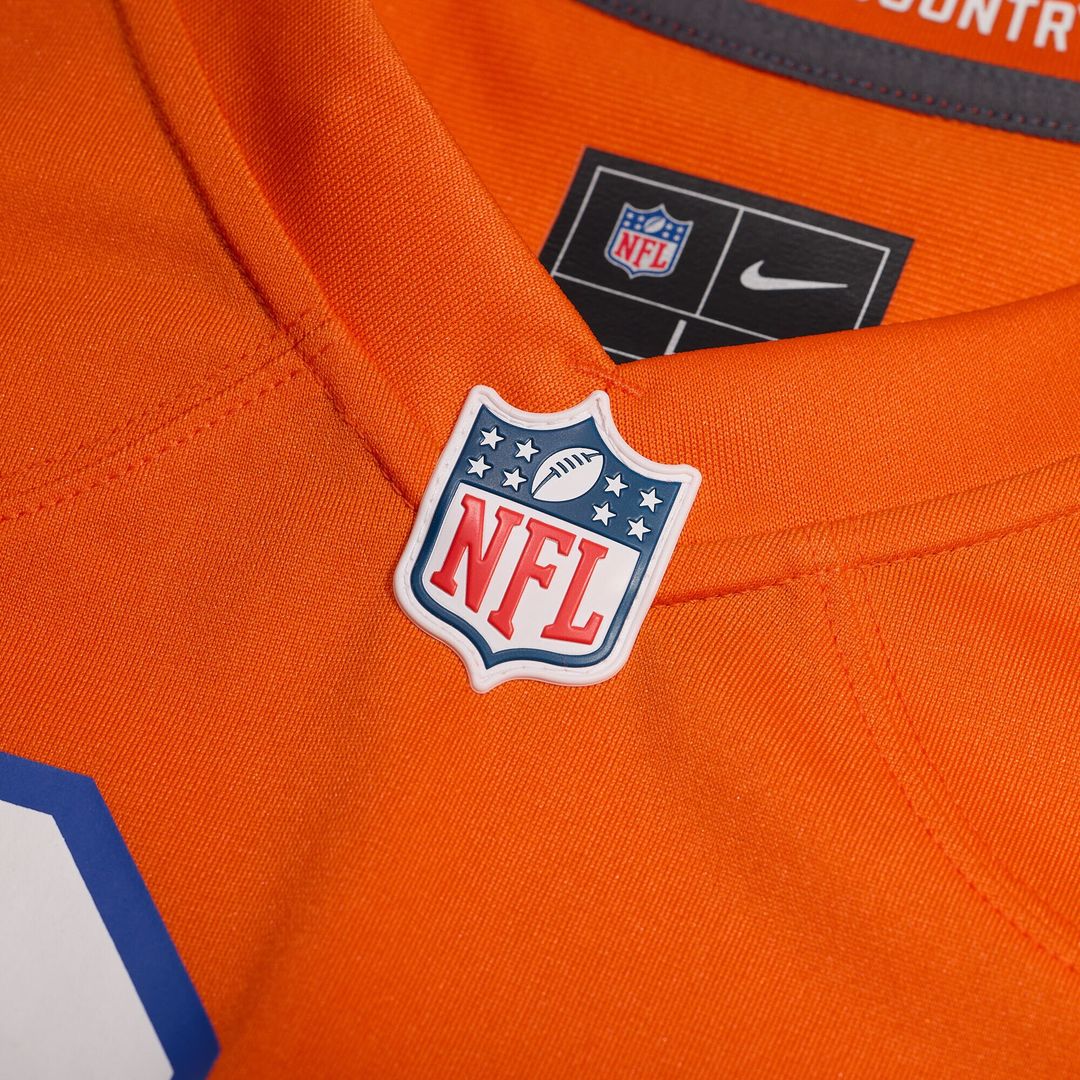 Denver Broncos Nike Youth 2nd Alternate Custom Replica Jersey - Orange