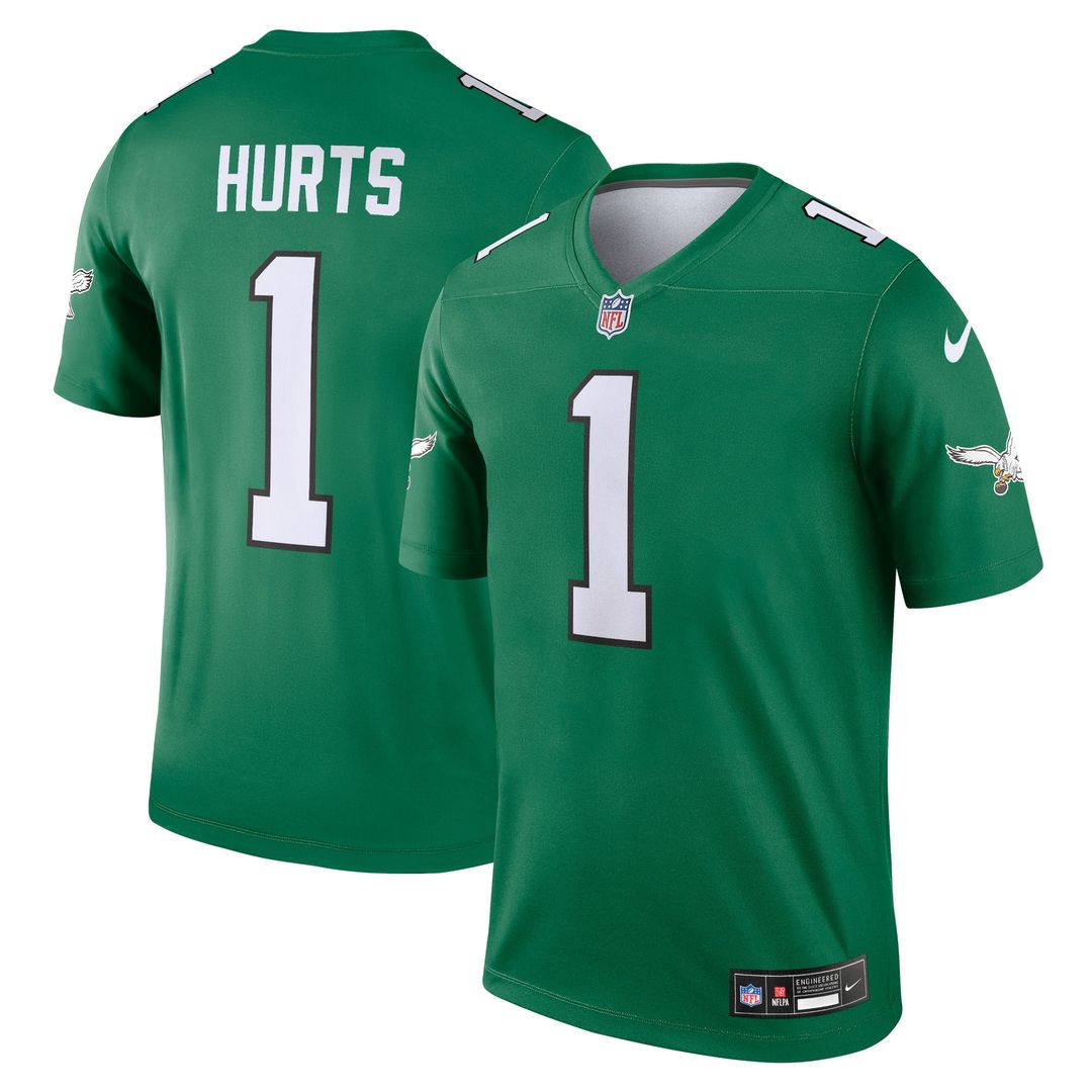 Jalen Hurts Philadelphia Eagles Nike Legend Player Performance Top - Black