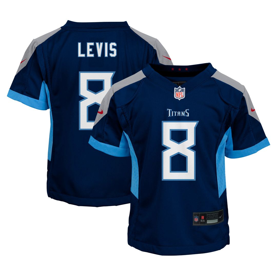 Will Levis Tennessee Titans Nike Toddler Alternate Oilers Throwback Game Jersey - Light Blue