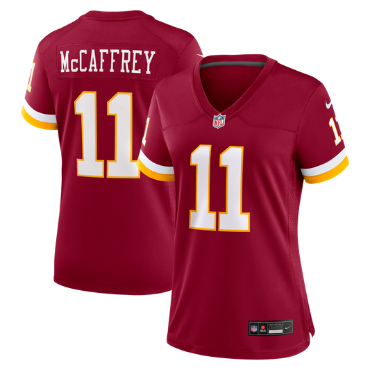 Luke McCaffrey Washington Commanders Nike Women's Game Jersey - Burgundy