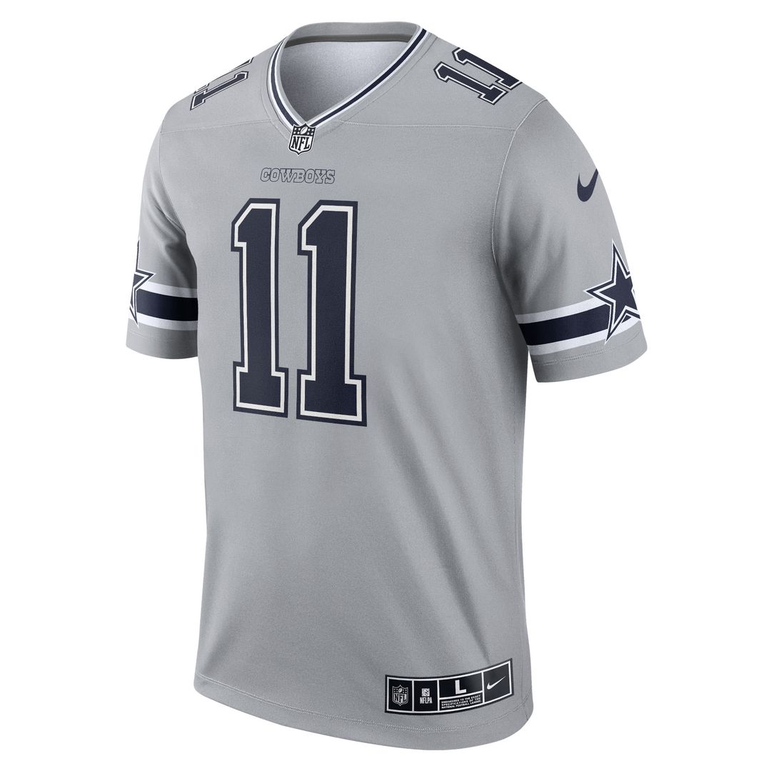 Micah Parsons Dallas Cowboys Nike Inverted Legend Player Performance Top -  Gray