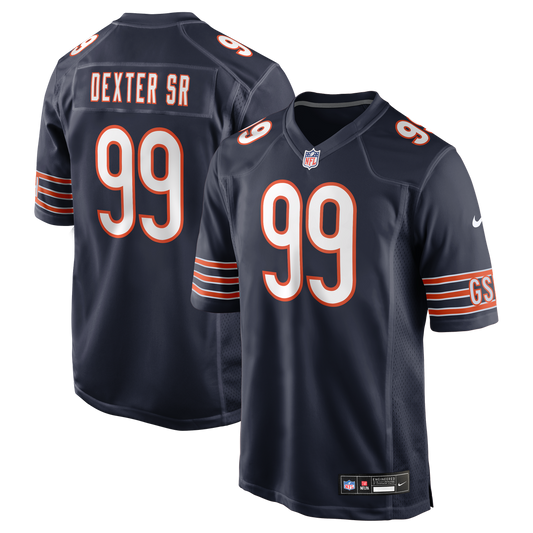 Gervon Dexter Sr. Chicago Bears Nike  Game Jersey -  Navy