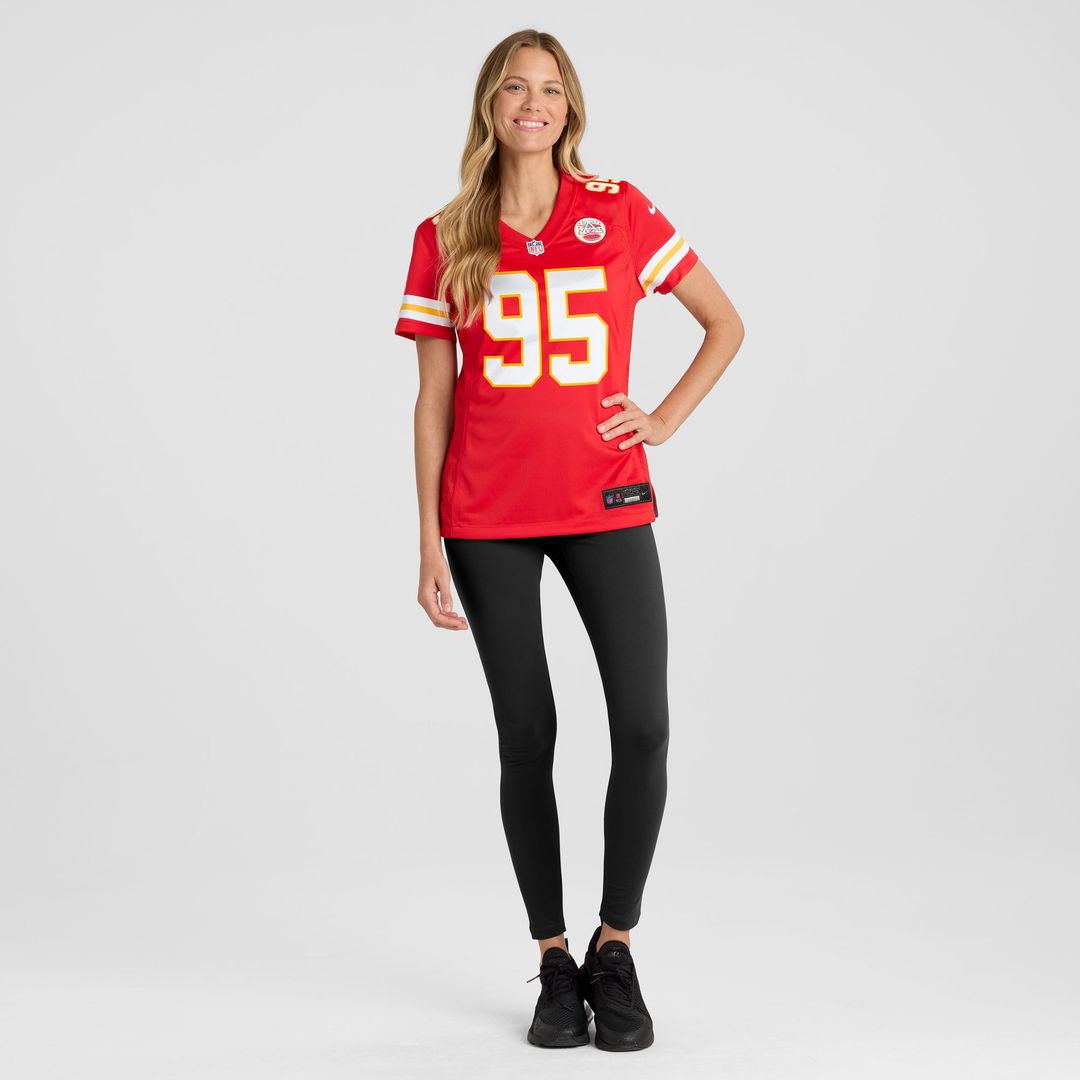 Chris Jones Kansas City Chiefs Nike Women's Game Jersey - Red