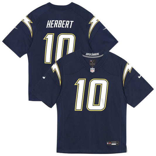 Justin Herbert Los Angeles Chargers Nike Preschool Alternate Game Jersey - Navy