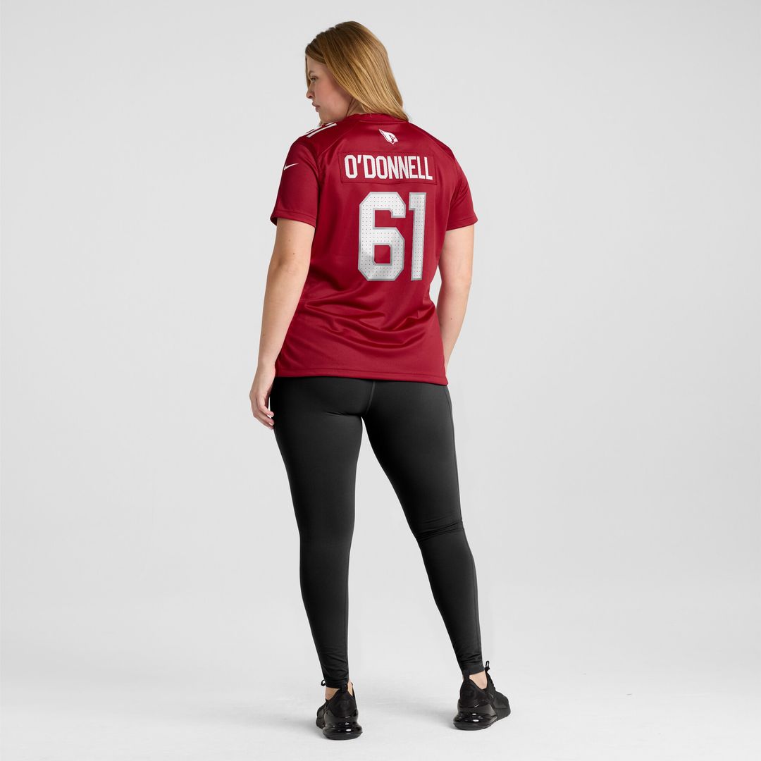 Carter O'Donnell Arizona Cardinals Nike Women's Team Game Jersey -  Cardinal