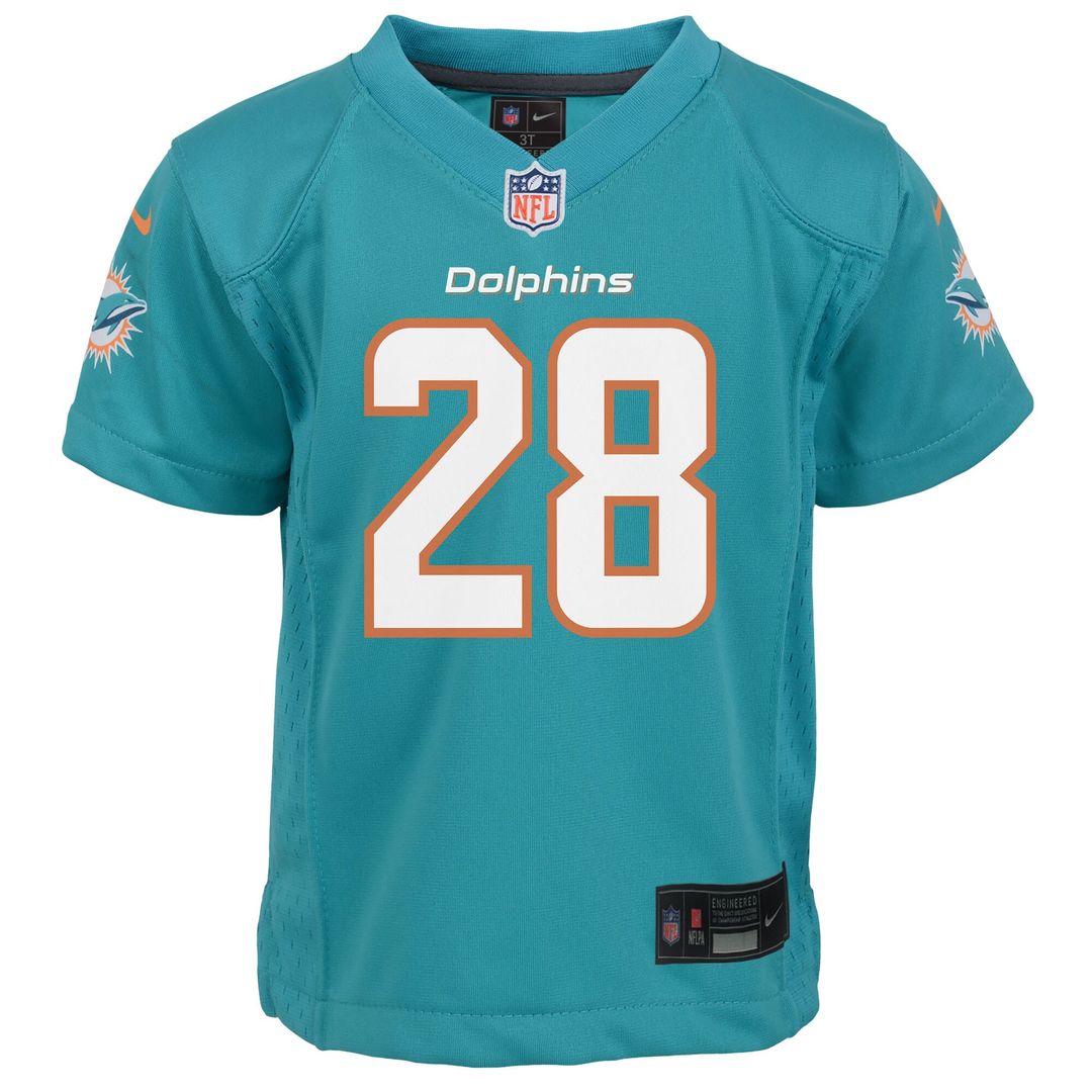 De’Von Achane Miami Dolphins Nike Preschool Team Game Jersey - Aqua