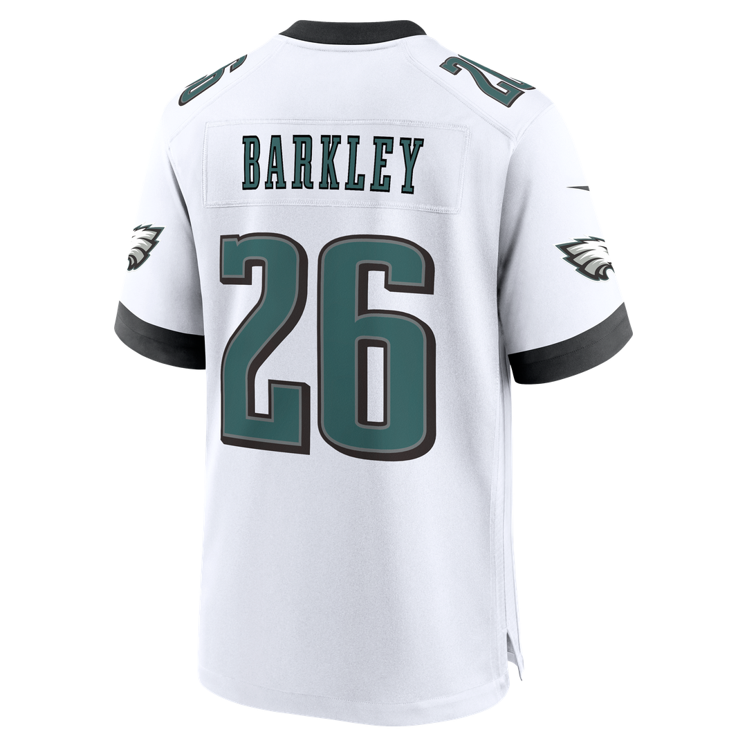 Saquon Barkley Philadelphia Eagles Nike Team Game Jersey -  Midnight Green