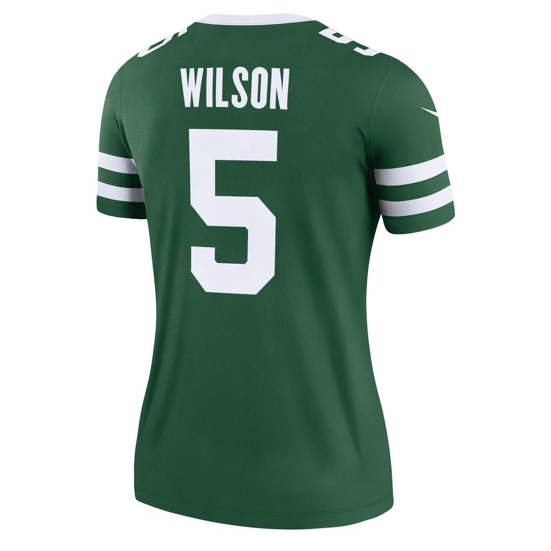 Garrett Wilson New York Jets Nike Women's Alternate Legend Player Performance Top - Classic Alternate White