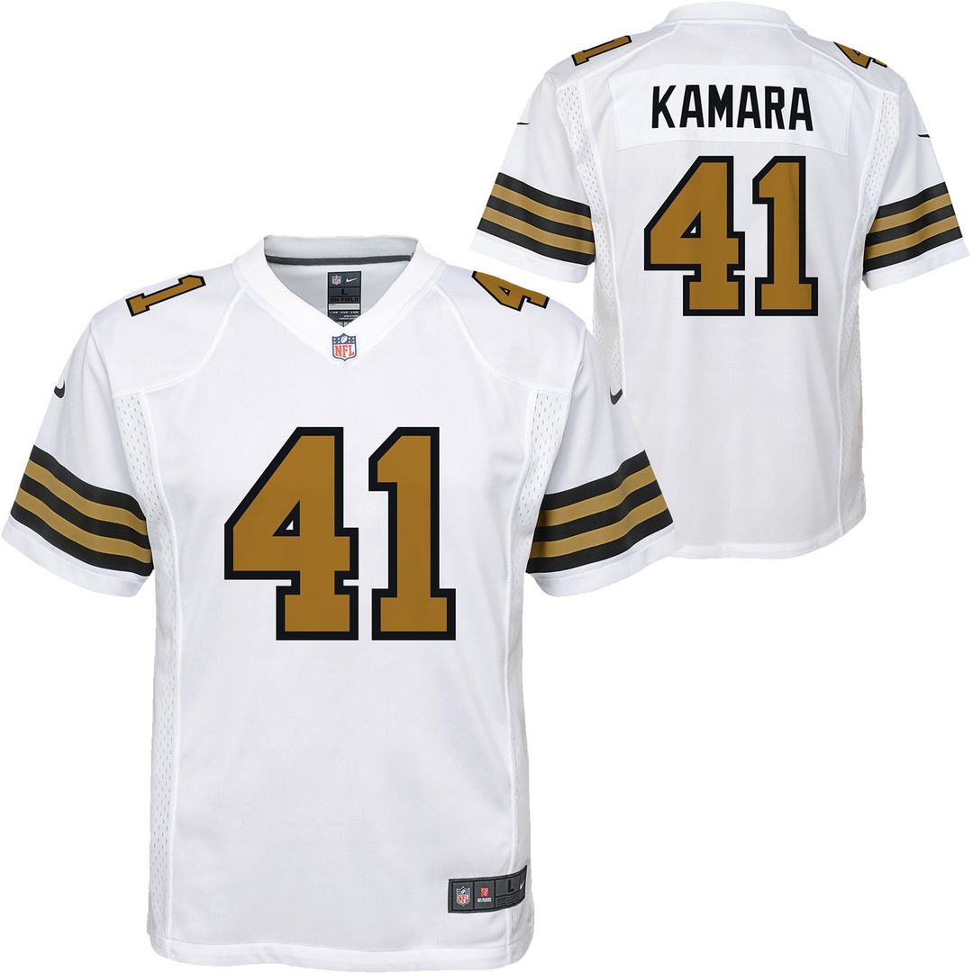 Alvin Kamara New Orleans Saints Nike Youth Game Jersey - Black