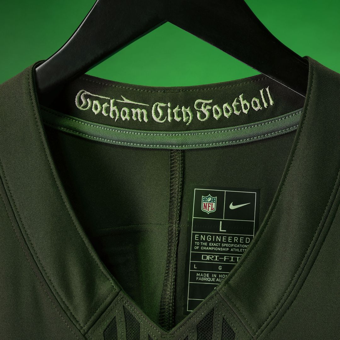 Joe Namath New York Jets Nike 2025 Rivalries Collection Stitched Limited Jersey - Gotham Green