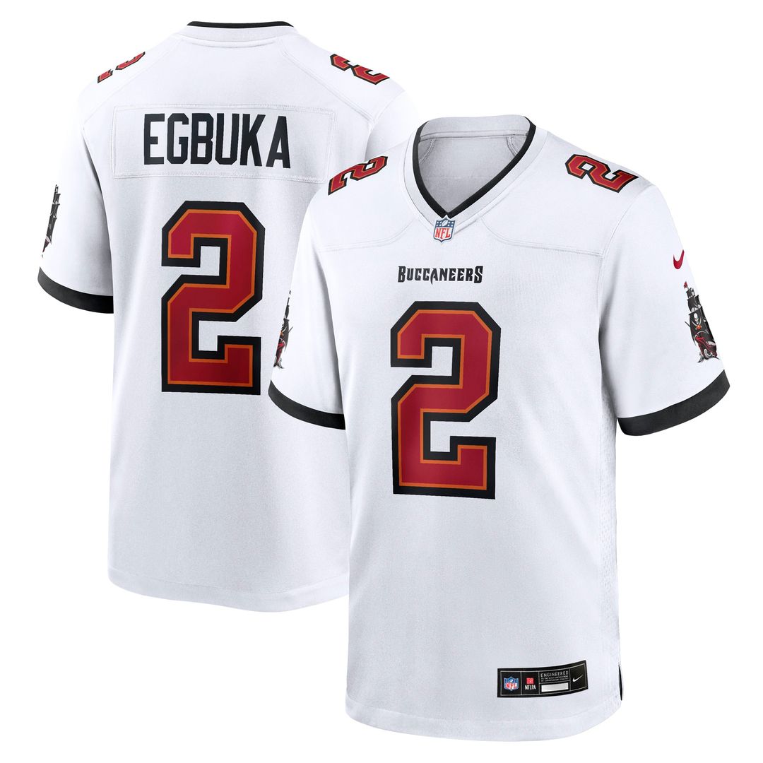 Emeka Egbuka  Tampa Bay Buccaneers Nike Team  Game Jersey -  Red