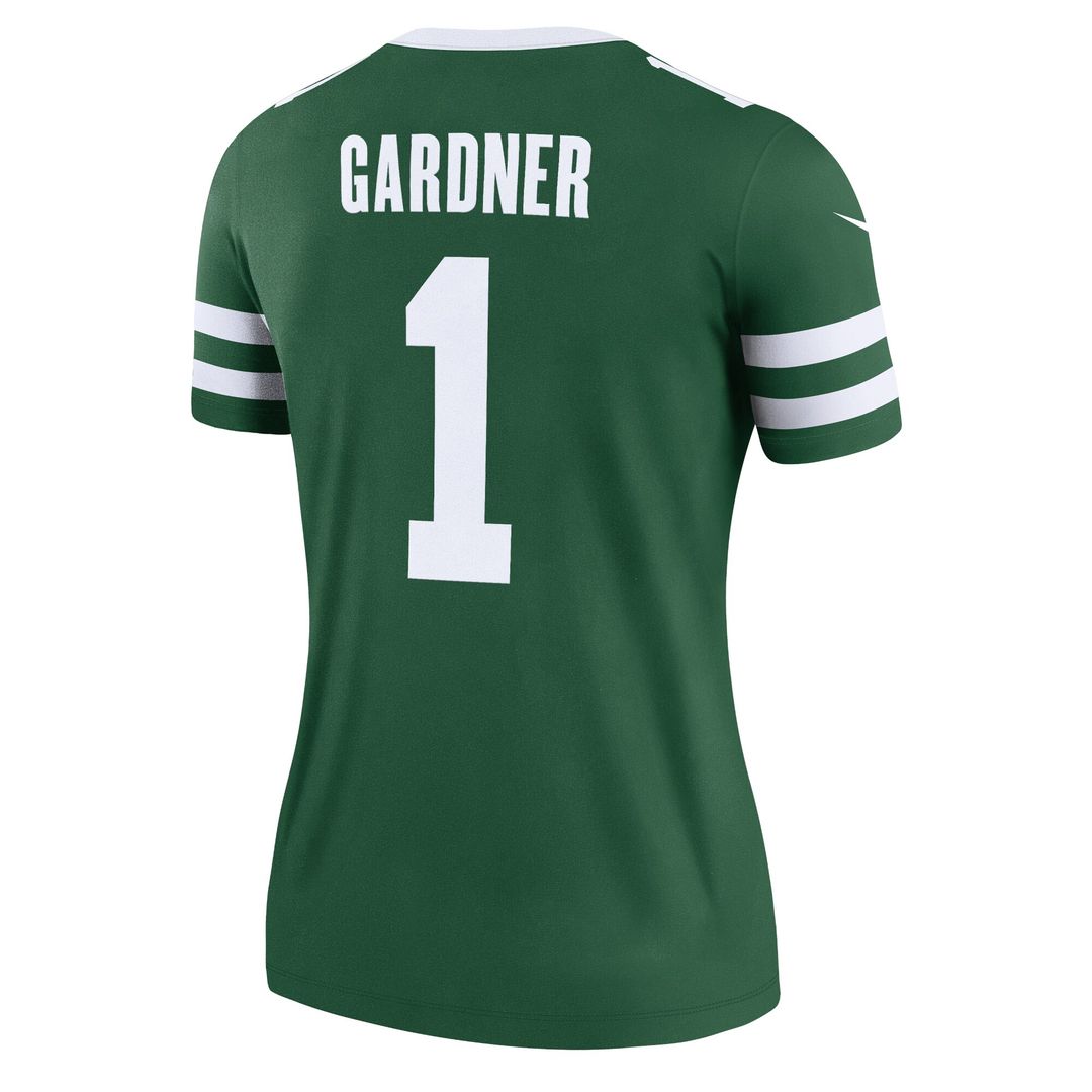 Ahmad Sauce Gardner New York Jets Nike Women's Legend Player Performance Top - Legacy White