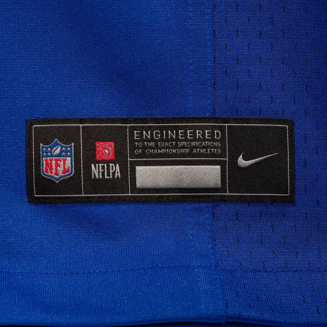 Ty Johnson Buffalo Bills Nike Team Game Jersey -  Royal