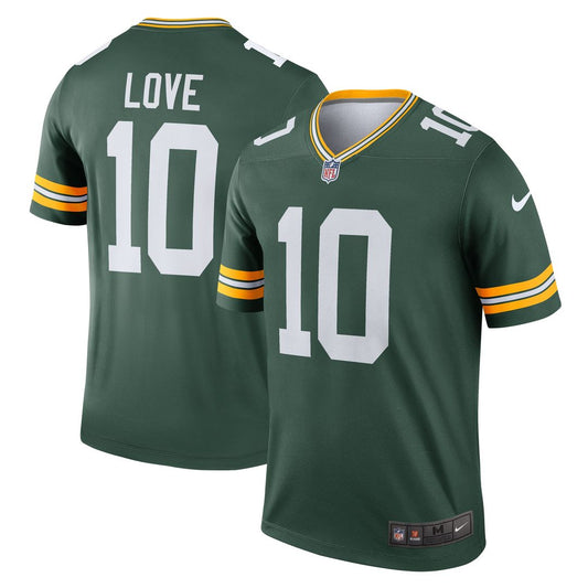 Jordan Love Green Bay Packers Nike  Legend Player Performance Top - Green