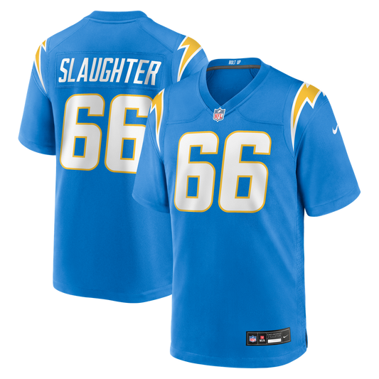 Jake Slaughter Los Angeles Chargers Nike Team Game Jersey - Powder Blue